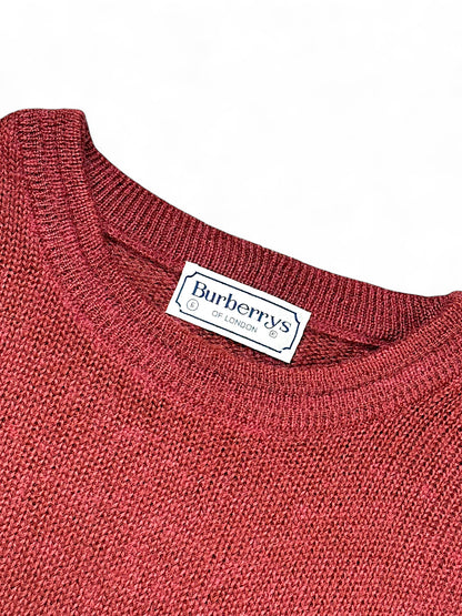 Vintage Burberry Wollpullover (L)
