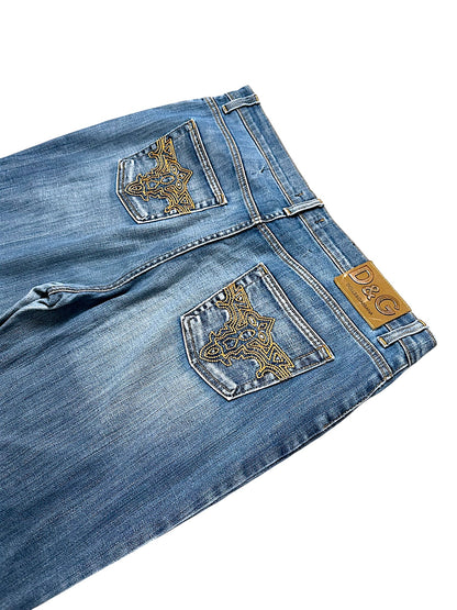 Vintage Dolce & Gabanna Y2K Baggy Jeans (L)