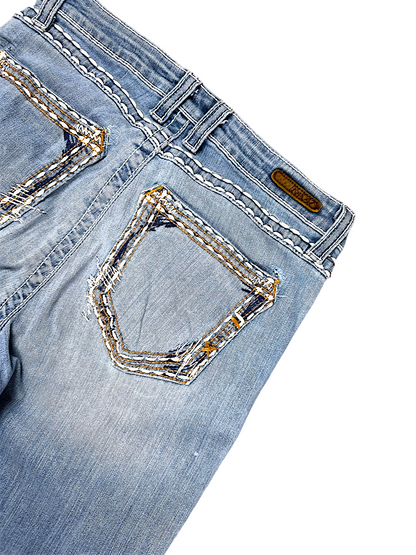 Vintage Wrangler Y2K Bootcut / Flared Damenjeans (XL)