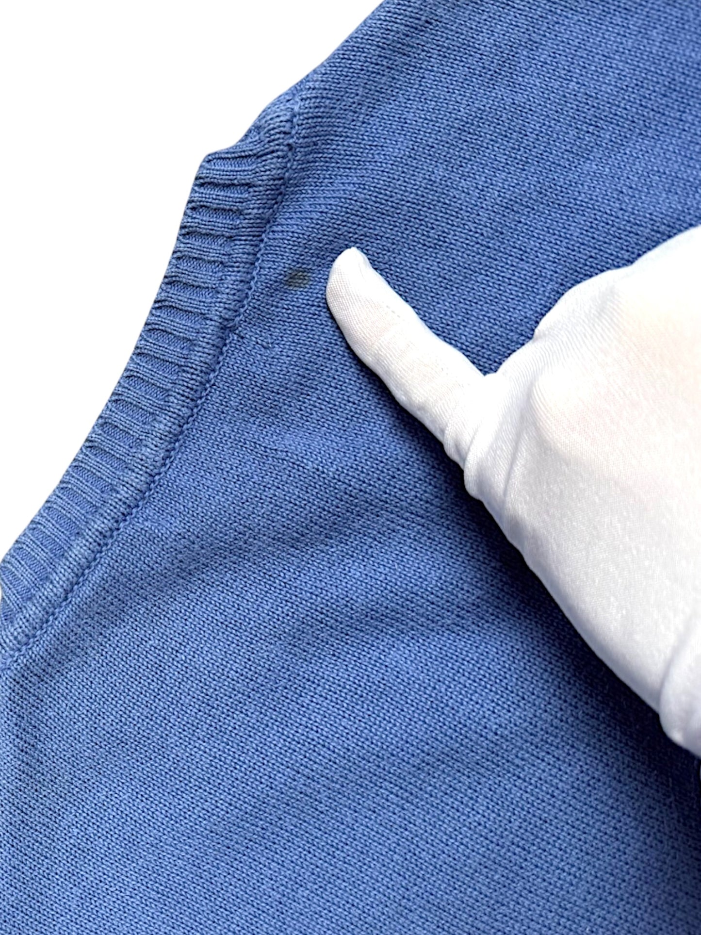 Vintage Burberry Pullover mit V-Ausschnitt (L)