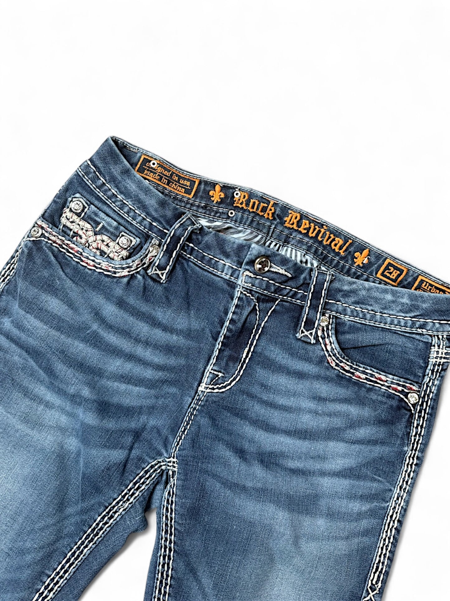Vintage Rock Revival y2k Damenjeans (M)