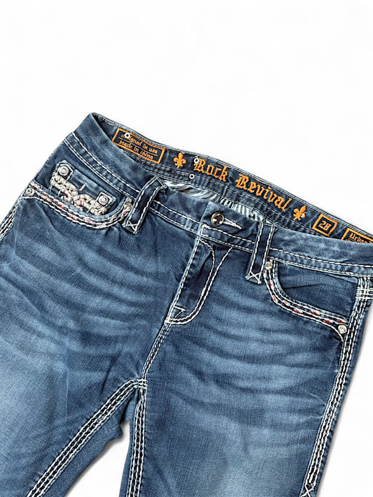 Vintage Rock Revival y2k Damenjeans (M)