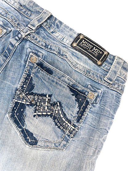 Vintage Miss Me Y2K Bootcut / Flared Damenjeans (XL)