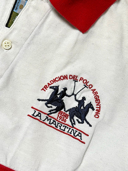 Vintage La Martina Y2K Langarm Polo (L)
