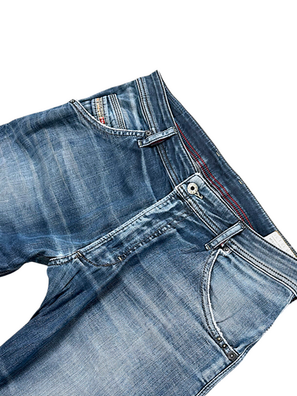 Vintage Diesel Straight Leg Jeans „Krooley“ (XL)