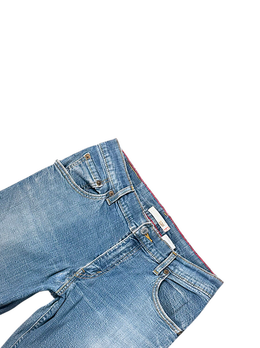 Vintage Levi‘s Bootcut / Flared Damenjeans „RELAXED BOOTCUT 550“ (M)