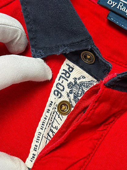 Vintage Ralph Lauren Y2K Langarm Polo (L)