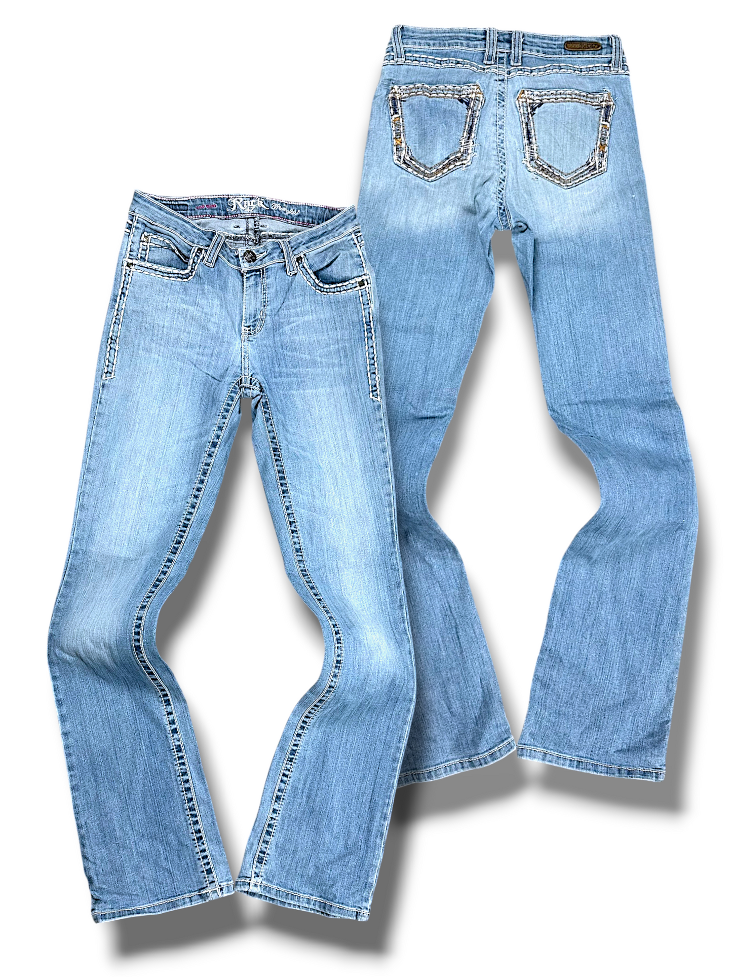 Vintage Wrangler Y2K Bootcut / Flared Damenjeans (XL)
