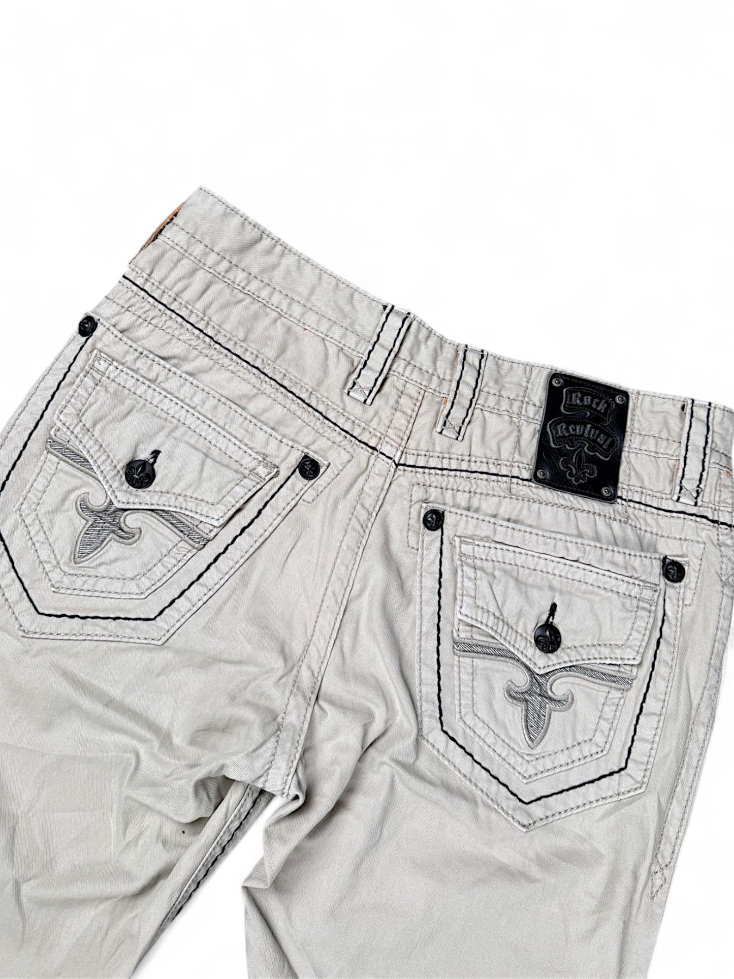 Vintage Rock Revival y2k Jeans (L)