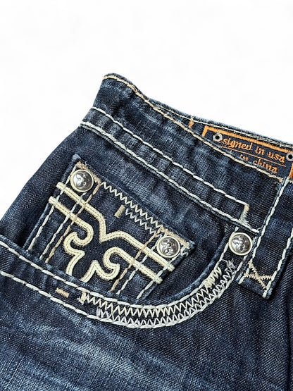 Vintage Rock Revival y2k Jeans (L)
