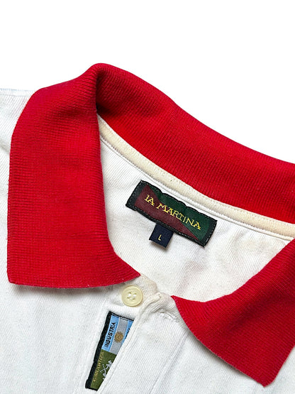 Vintage La Martina Y2K Langarm Polo (L)