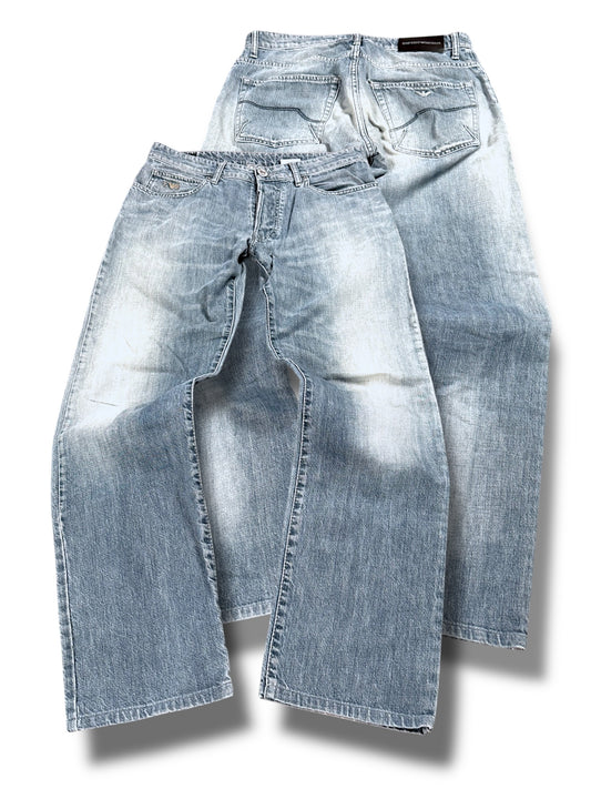 Vintage Y2K Armani Straight Leg Jeans (S)