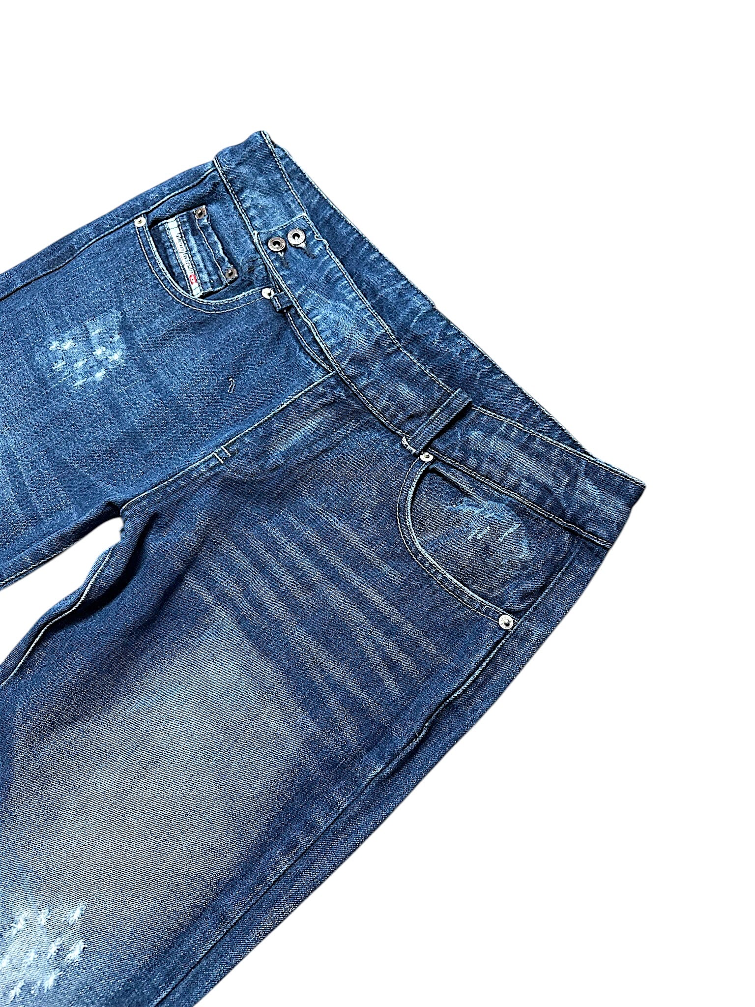 Vintage Diesel Y2K Flared Jeans (L)