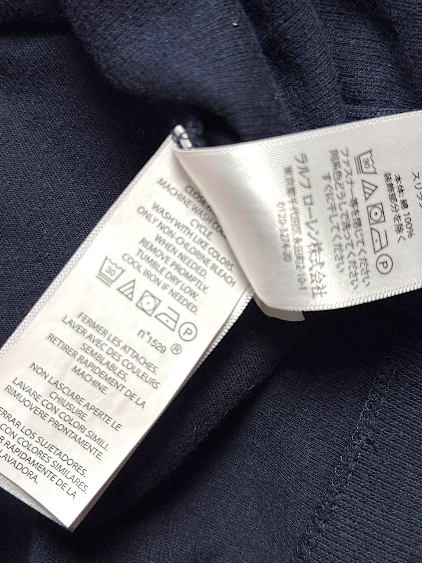 Vintage Ralph Lauren Pullover mit Kragen (M)