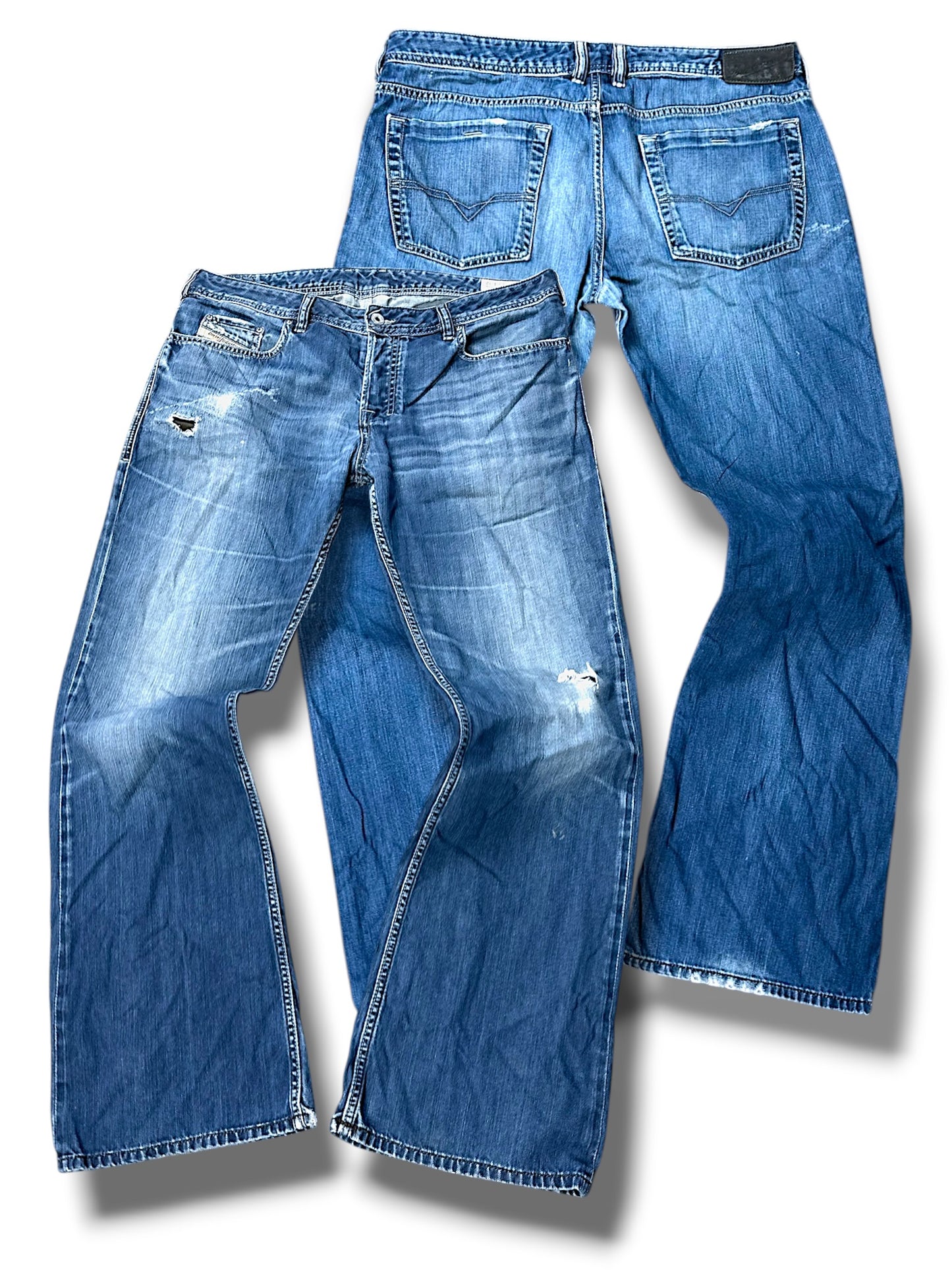 Vintage Diesel Y2K Baggy Jeans (L)