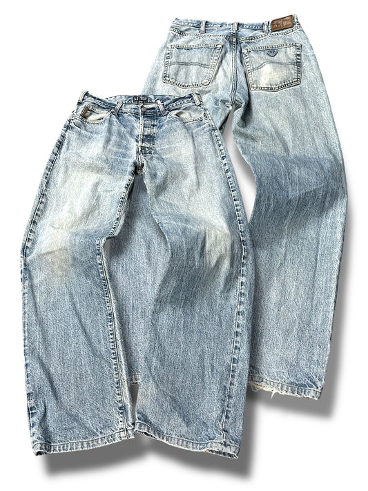 Vintage Armani Straight Leg Jeans (M)
