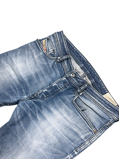 Vintage Diesel Y2K Straight Leg Jeans „WAYKEE“ (S)