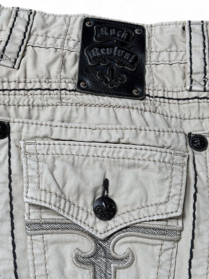 Vintage Rock Revival y2k Jeans (L)