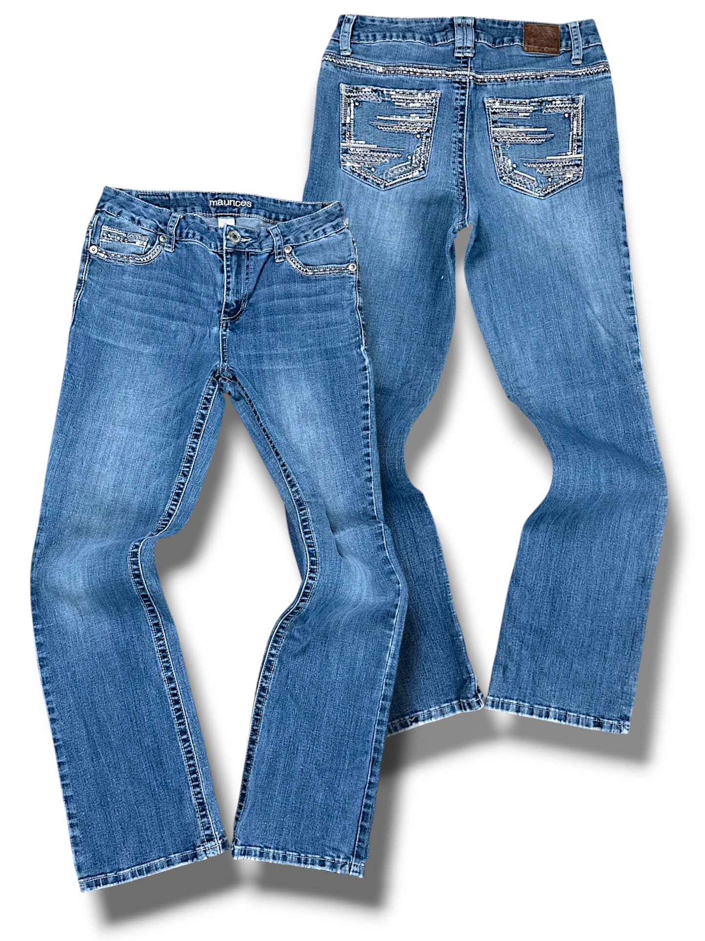 Vintage Maurice’s Y2K Bootcut / Flared Damenjeans (M)
