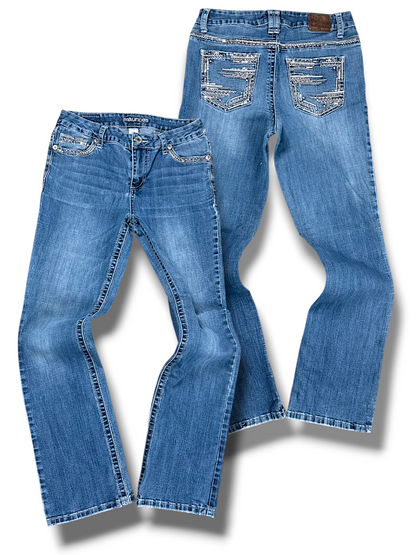 Vintage Maurice’s Y2K Bootcut / Flared Damenjeans (M)