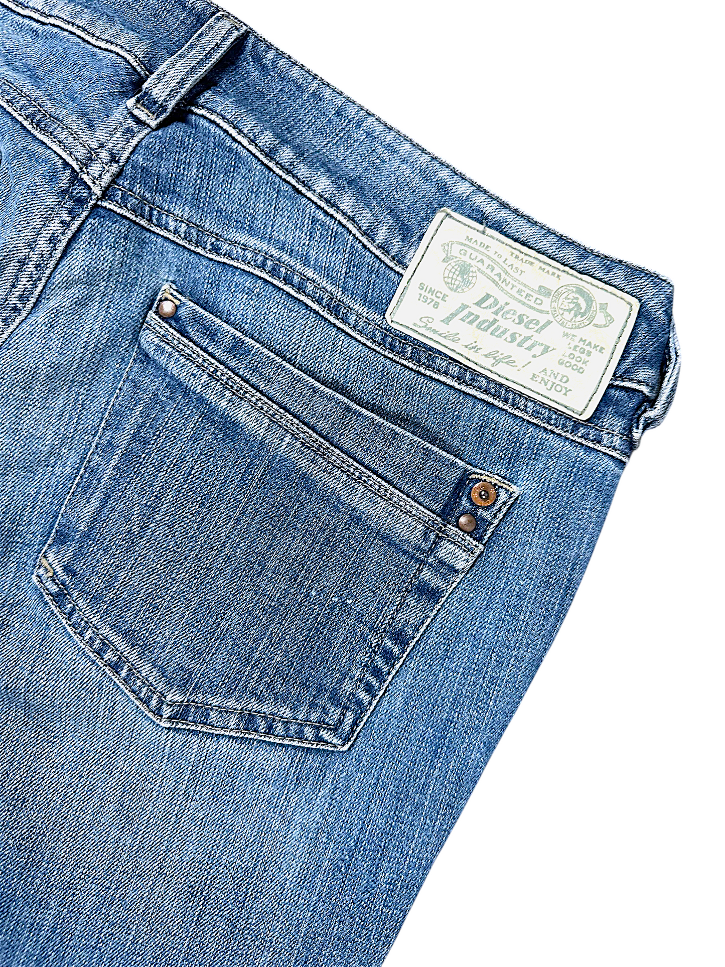 Vintage Diesel Low Waist Bootcut Damenjeans „RONHAR“ (S)