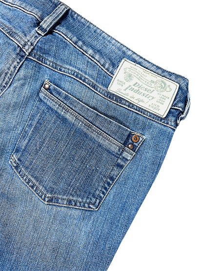 Vintage Diesel Low Waist Bootcut Damenjeans „RONHAR“ (S)
