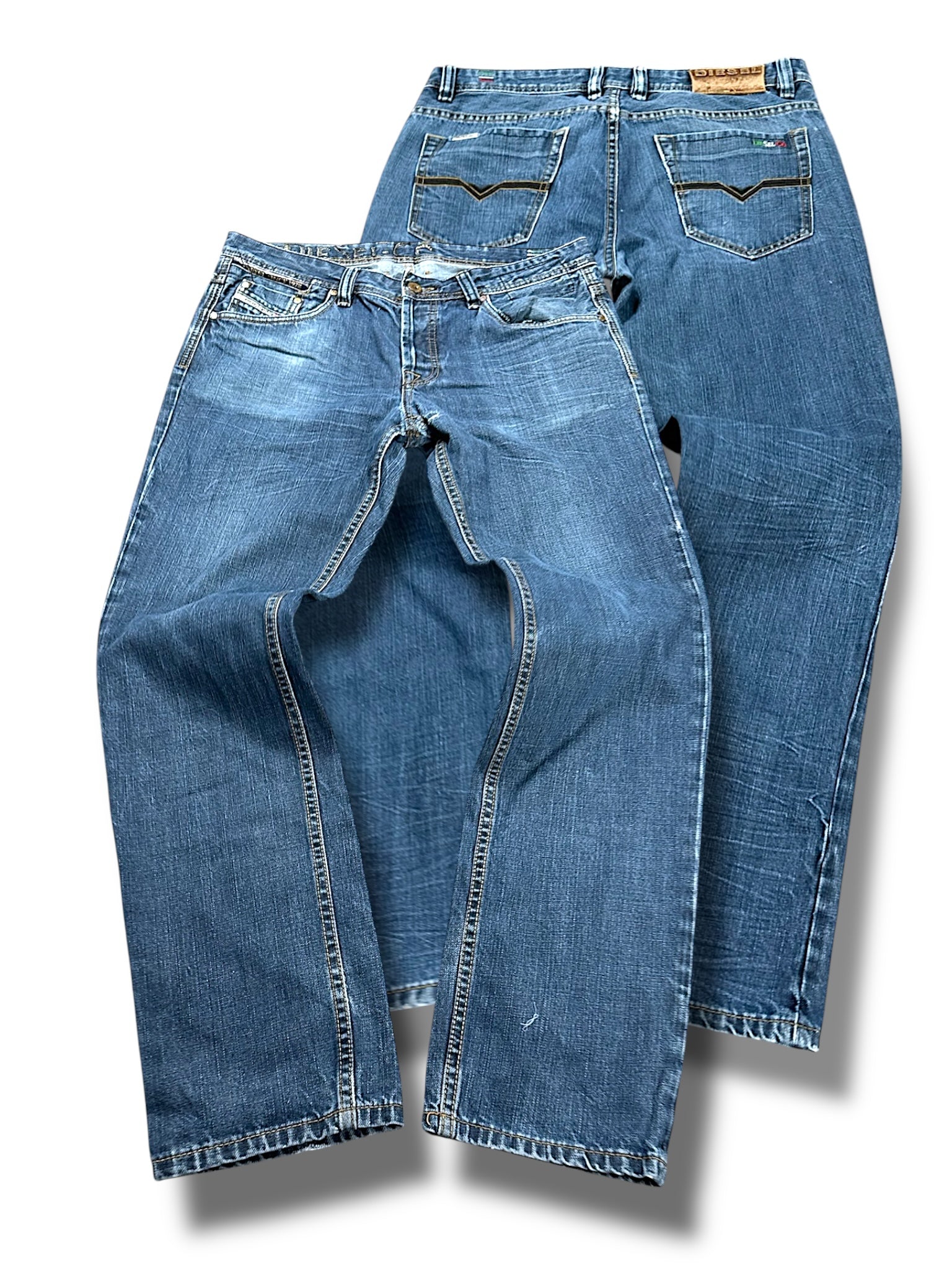 Vintage Diesel Straight Leg Jeans (M)