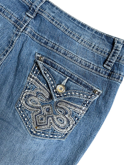 Vintage Y2K Low Waist Bootcut / Flared Damenjeans (M)