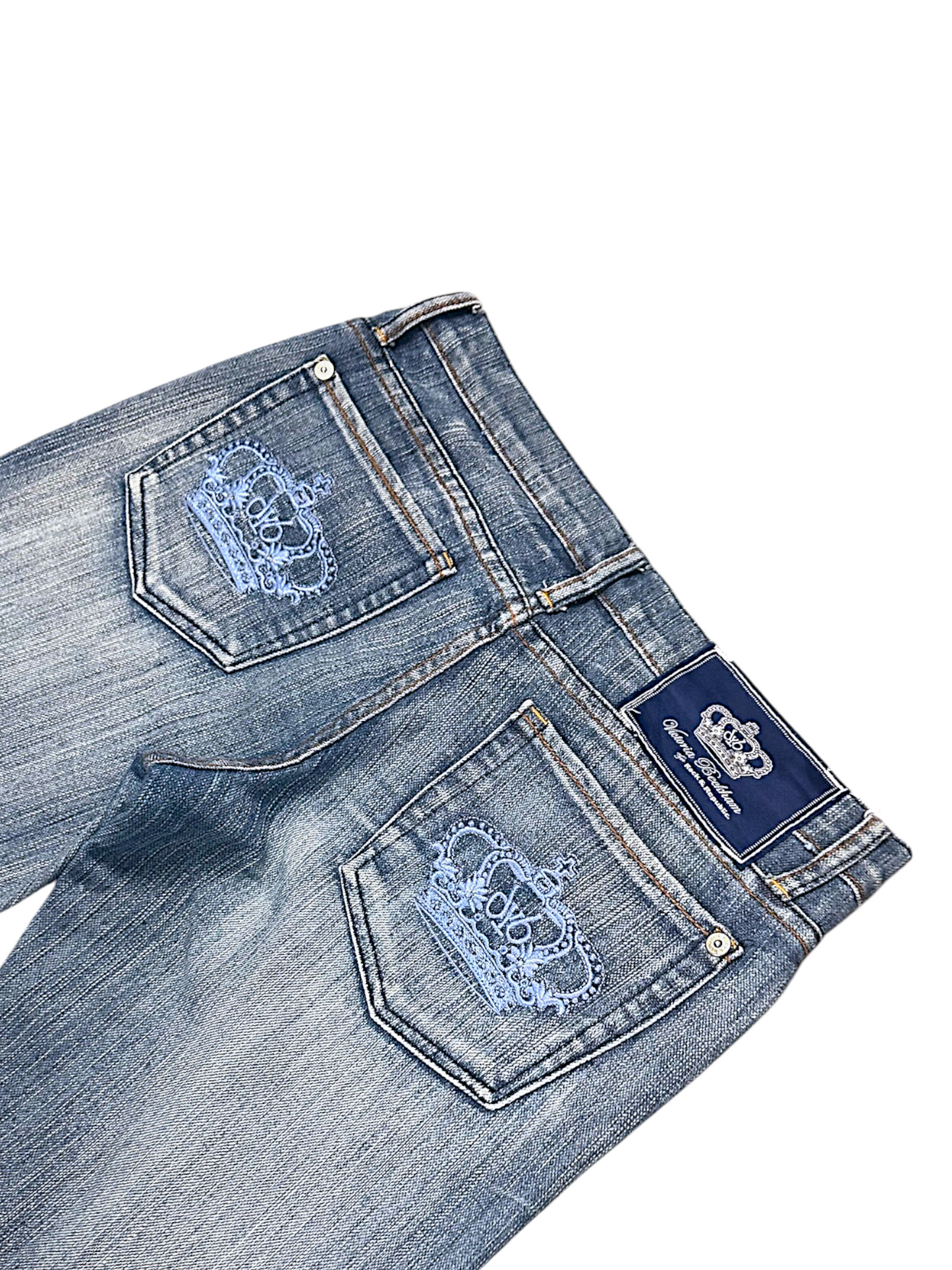 Vintage Victoria Beckham Y2K Low Waist Flared Damenjeans (L)