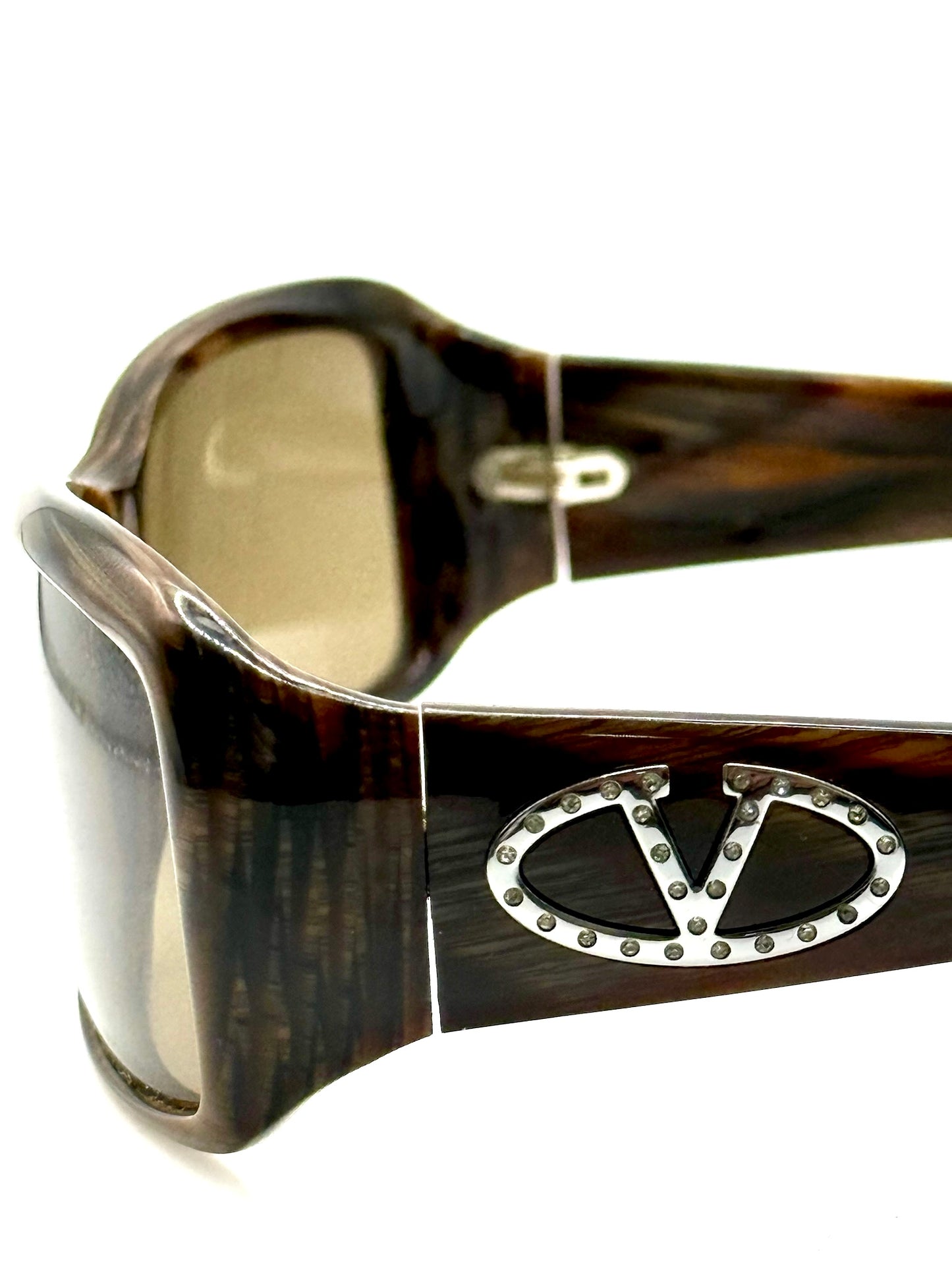 Vintage Valentino Y2K Damen Sonnenbrille