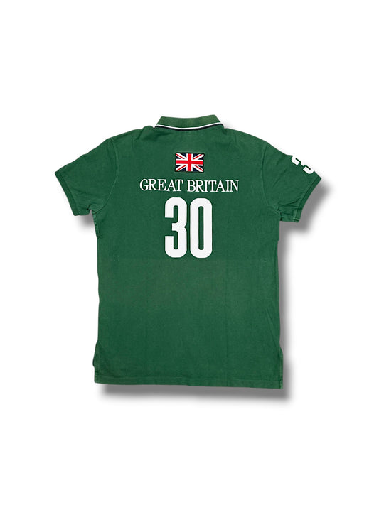 Vintage Ralph Lauren Y2K „Big Pony“ UK Polo (L)