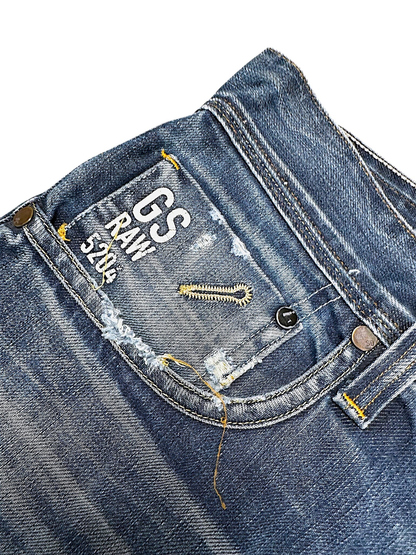 Vintage G-Star Y2K Straight Leg Jeans (M)