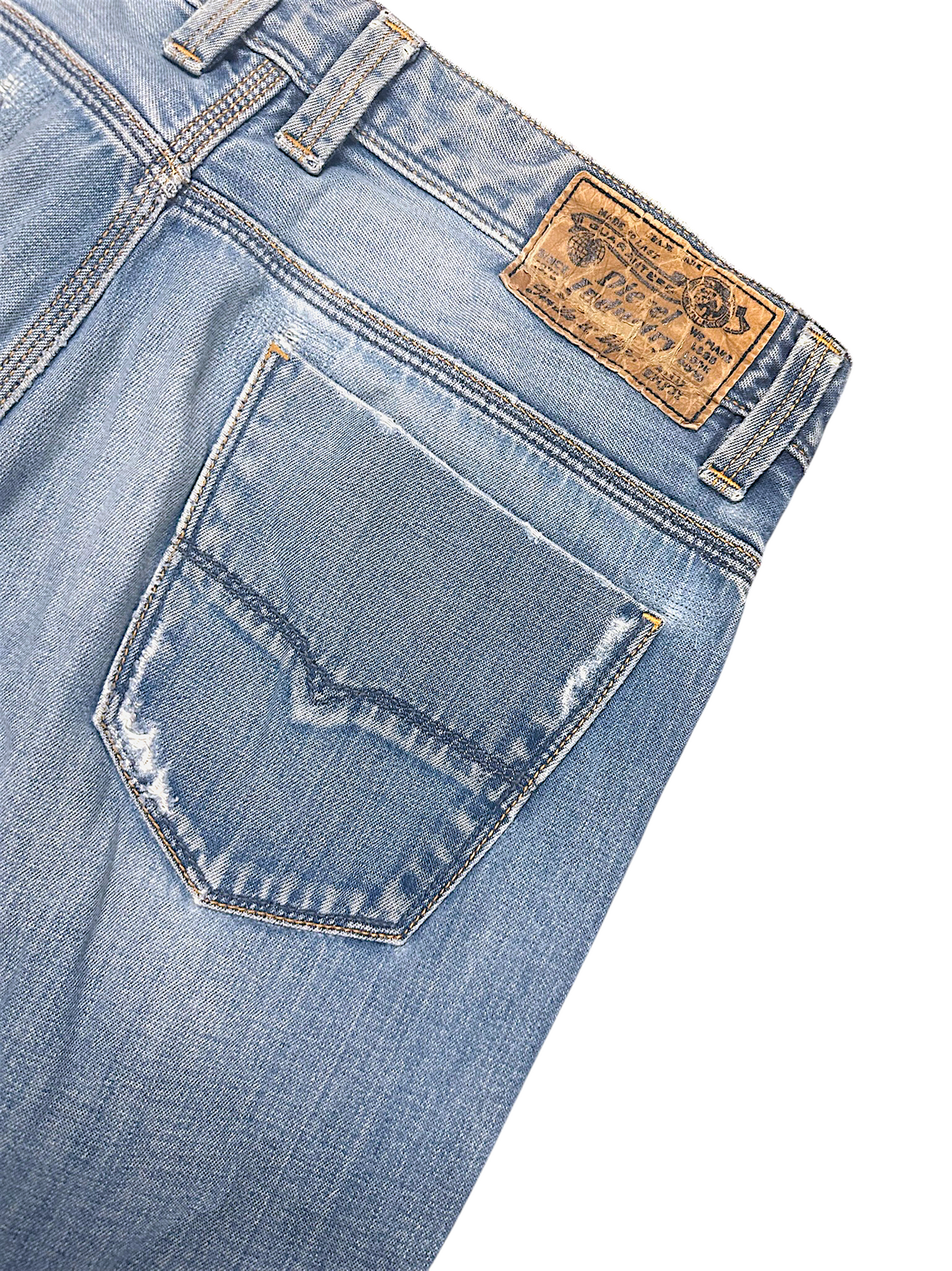 Vintage Diesel Y2K Straight Leg Jeans „KEEVER“ (L)