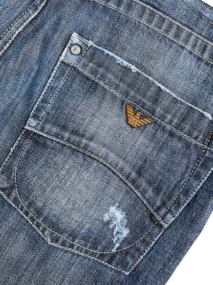 Vintage Armani straight leg Jeans (L)