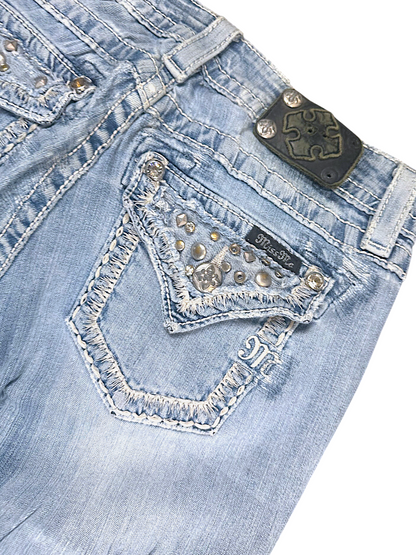 Vintage Miss Me Y2K Bootcut / Flared Damenjeans (L)