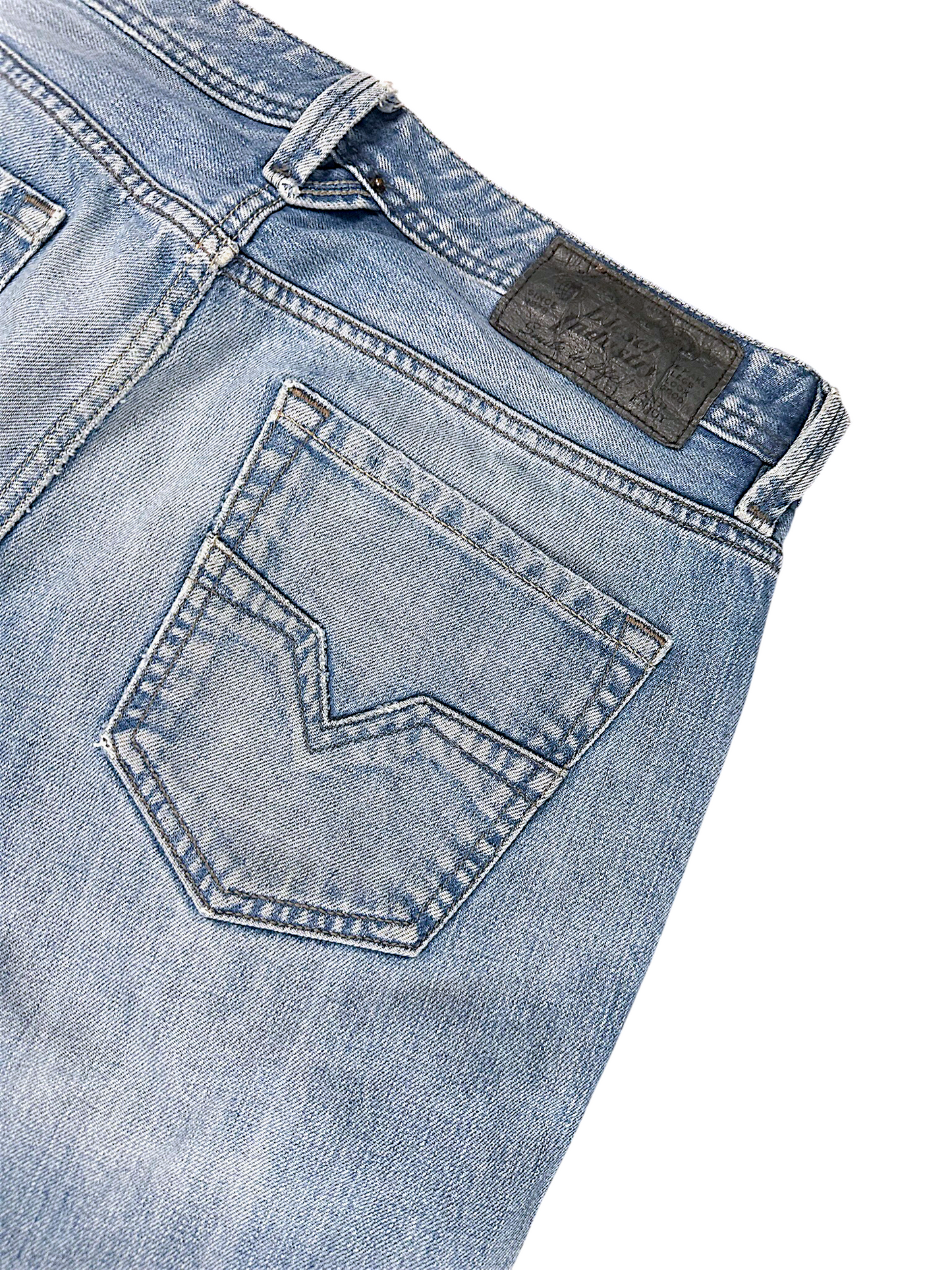 Vintage Diesel Y2K Straight Leg Jeans „Larkee“ (M)