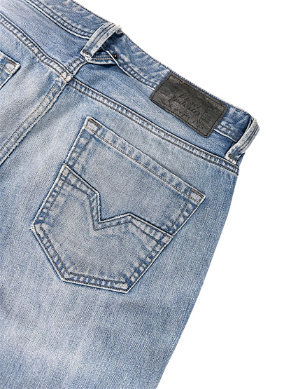 Vintage Diesel Y2K Straight Leg Jeans „Larkee“ (M)