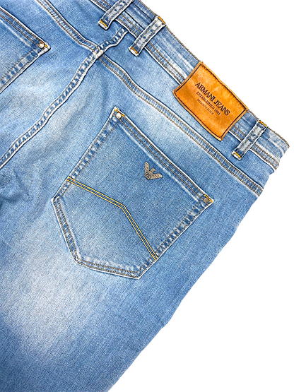Vintage Armani Straight Leg Jeans (XXL)