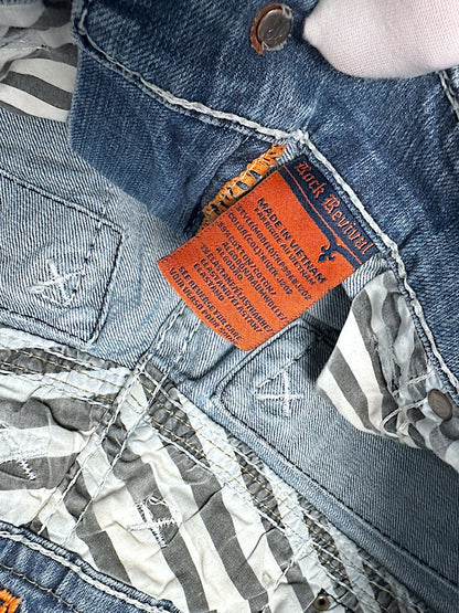 Vintage Rock Revival Y2K Baggy Jeans (L)