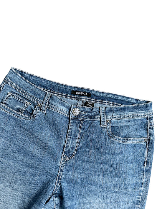 Vintage Y2K Low Waist Bootcut / Flared Damenjeans (M)