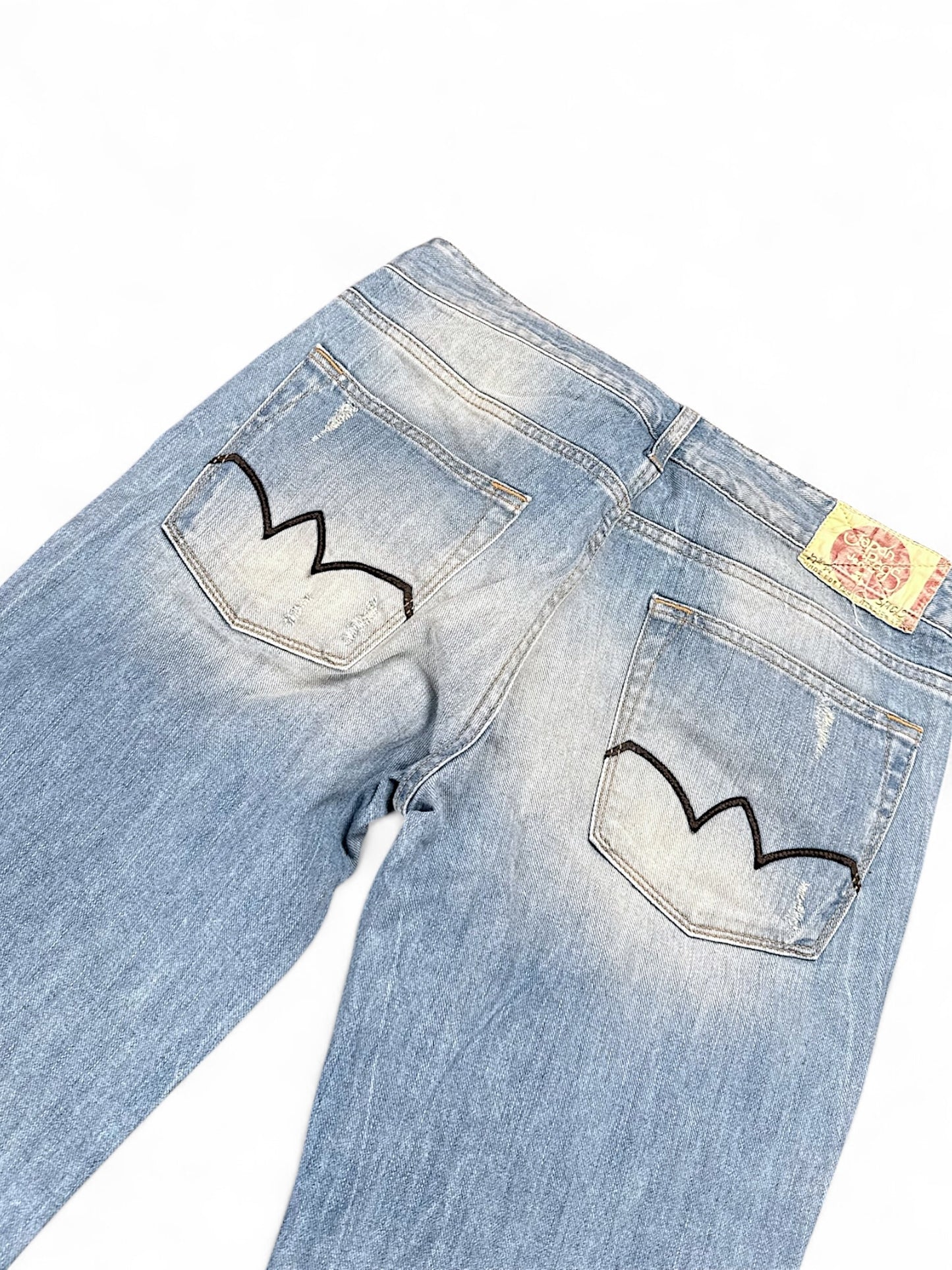Vintage Japan Rags straight leg Jeans (L)