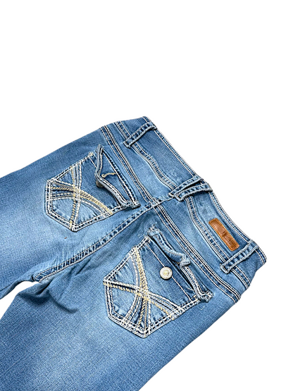 Vintage Wallflower Y2K Bootcut / Flared Damenjeans (M)