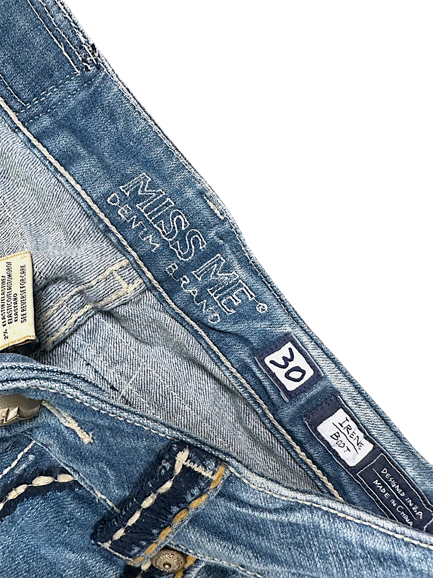 Vintage Miss Me Y2K Bootcut / Flared Damenjeans (M)