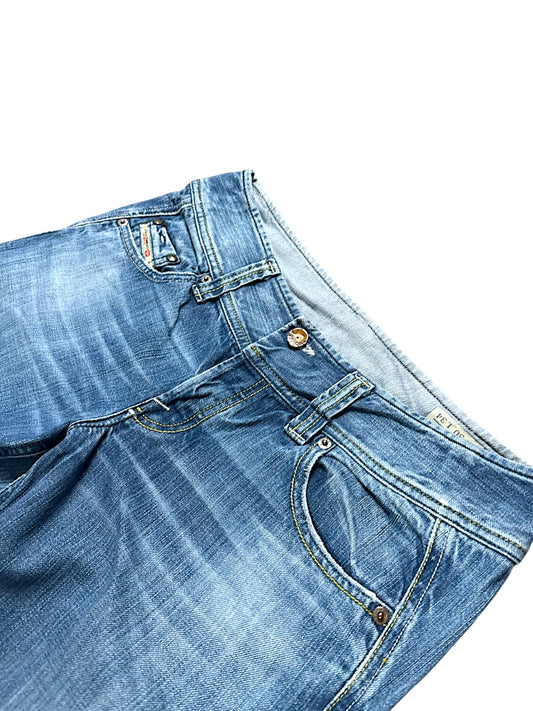 Vintage Diesel Y2K Flared Damenjeans (L)