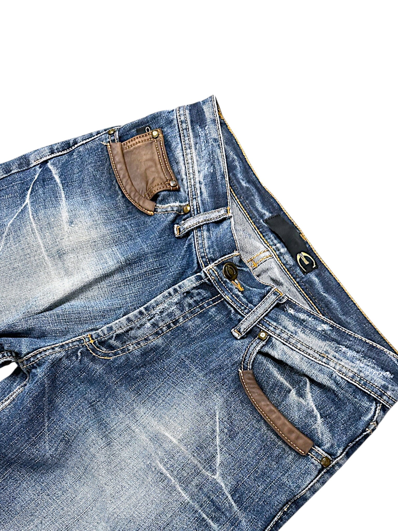 Vintage Cavalli Y2K Straight Leg Jeans (S)