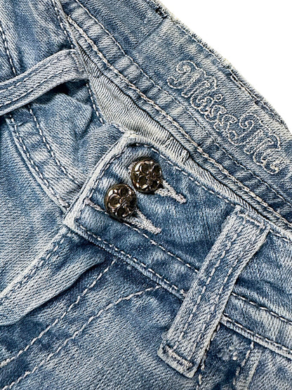 Vintage Miss Me Y2K Low Waist Bootcut / Flared Damenjeans (M)