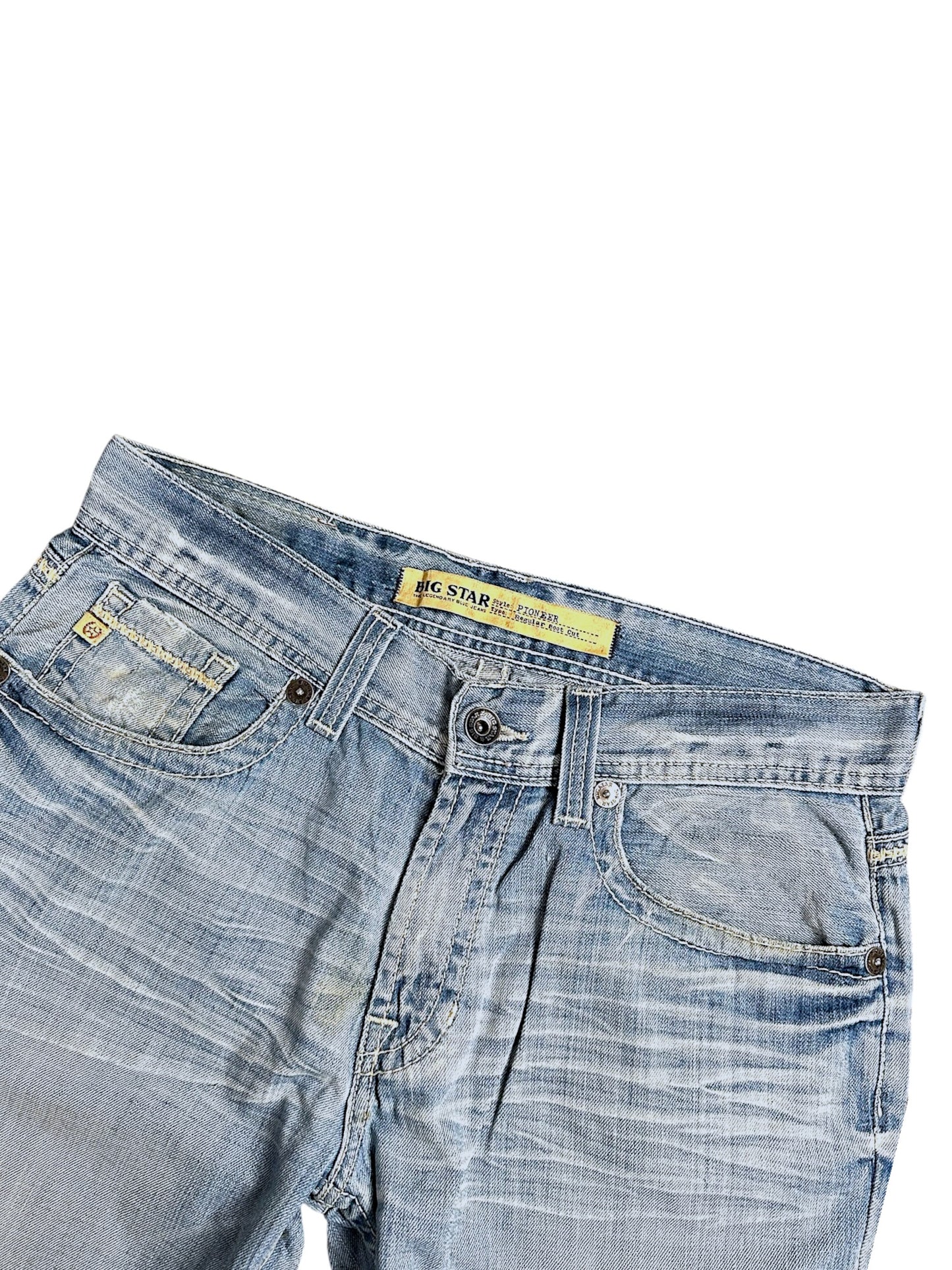 Vintage y2k Big Star Flared Jeans (L)