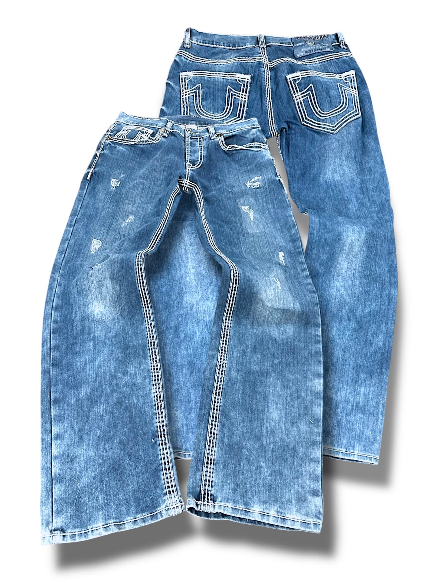 Vintage True Religion y2k Straight Leg Jeans (L)