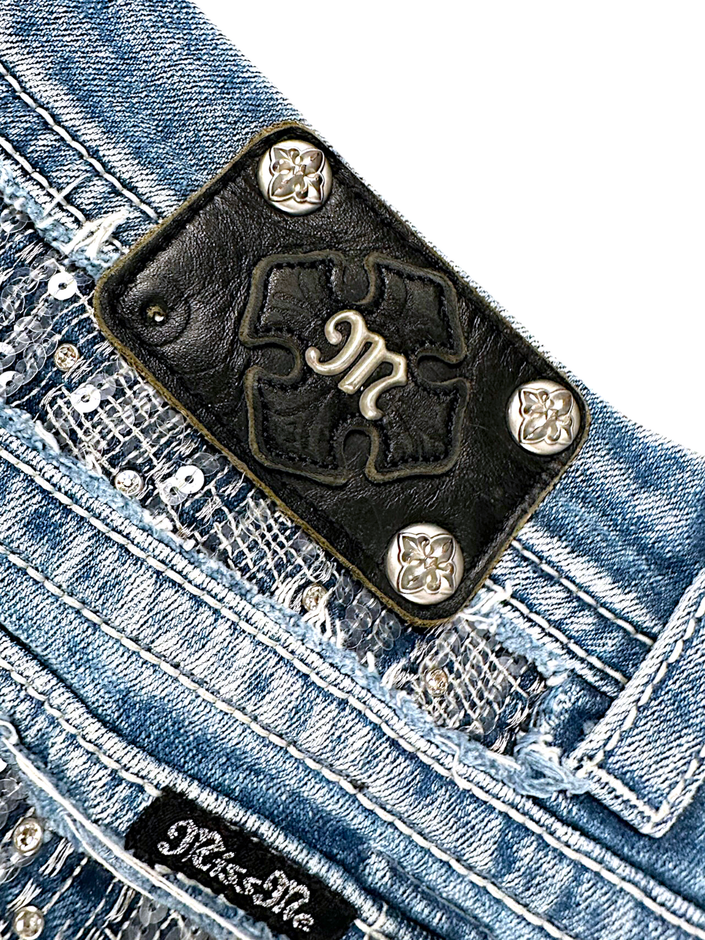 Vintage Miss Me Y2K Bootcut / Flared Damenjeans (M)