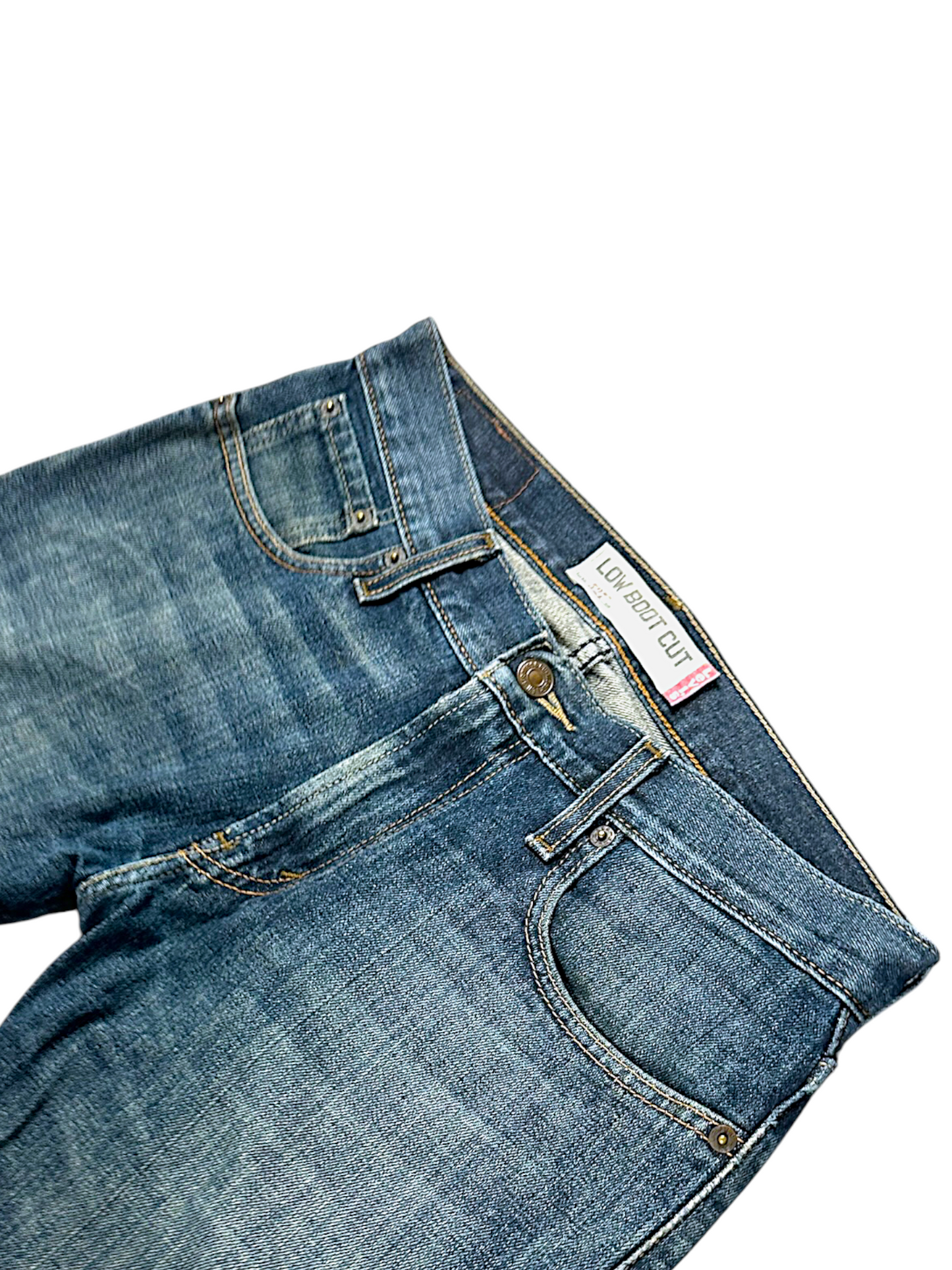 Vintage Levi’s Bootcut / Flared Damenjeans „527 LOW BOOT CUT“ (M)